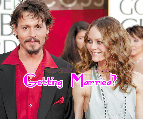 Johnny Depp Married. Johnny Depp y Vanessa Paradis
