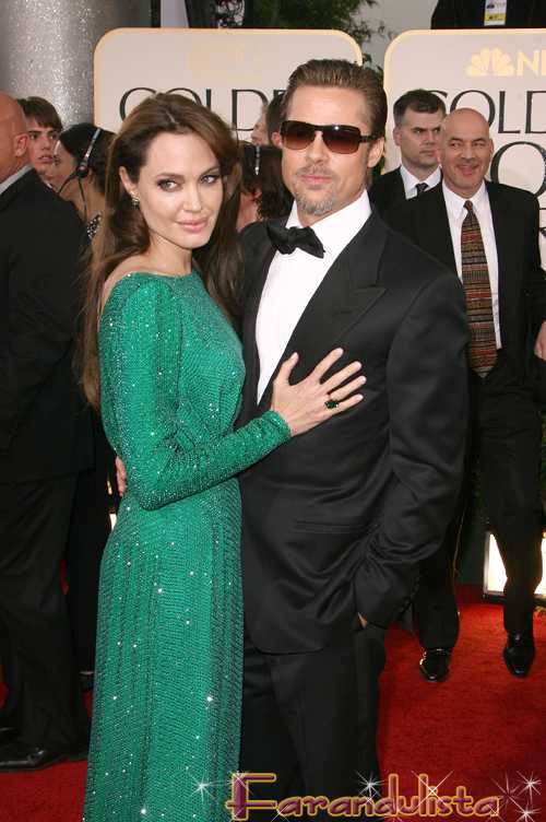 Angelina Jolie And Brad Pitt Golden Globes 2011. Angelina Jolie amp; Brad Pitt