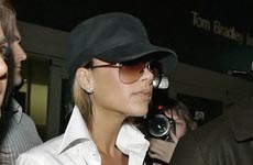 Victoria "Posh" Beckham ya está en L.A