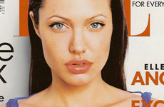 Angelina Jolie en  Elle Magazine UK