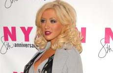 Christina Aguilera en la Fiesta Nylon