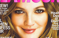 Drew Barrymore en la Revista Glamour