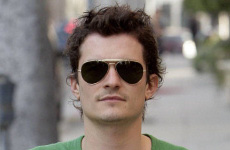 Orlando Bloom verde por St Patrick Day