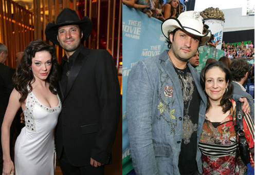 Rodriguez niega romance con Rose McGowan robert-rosewife.jpg