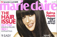 Salma Hayek en Marie Claire