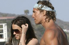 Alanis Morissette y Matthew McConaughey