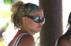 Britney Spears y su hijo Jayden James en Hawaii