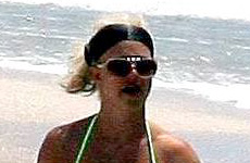 Britney Spears en bikini (tanga) en Mexico