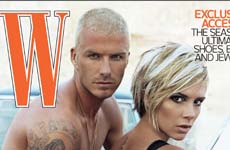 Posh & Becks: HOT! W magazine