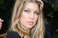 Fergie en el Karl Lagerfeld Fall/Winter 2007-08 show