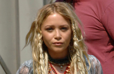 El look Hippie de Mary Kate Olsen