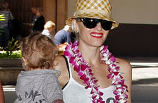 Gwen Stefani & familia en Hawaii