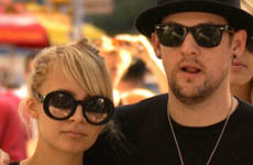 Nicole Richie y Joel Madden pasean por New York