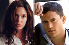 Angelina Jolie y Wentworth Miller los mas HOT