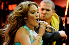 Jennifer Lopez en su concierto en Miami