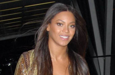 Beyonce casi sin maquillaje en el aeropuerto de L.A