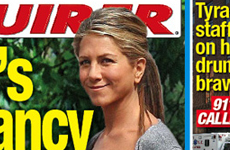 Jennifer Aniston y su embarazo secreto (National Enquirer)