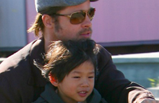 Brad Pitt paseando con Pax – Sunday Gossip Links