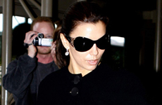 Eva Longoria sin maquillaje en el aeropuerto de L.A