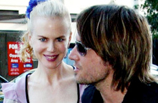 Nicole Kidman y su esposo Keith Urban en Australia
