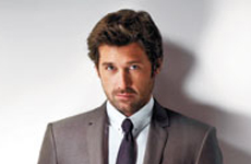 Patrick Dempsey para Versace s/s 2008