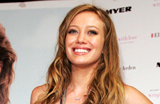 Hilary Duff en el lanzamiento de su nueva fragancia en Australia