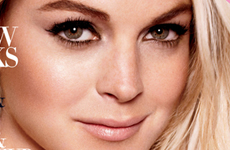 Lindsay Lohan habla sobre sus malos habitos en Harpers Bazaar