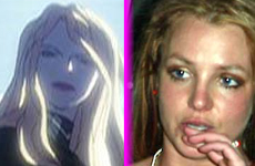 Britney es un anime en su video "Break The Ice"