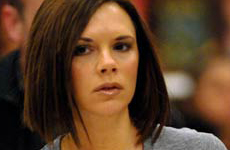 Victoria Beckham no tan Posh comprando en Target