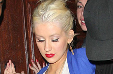 Christina Aguilera ebria en Crow Palace Bar