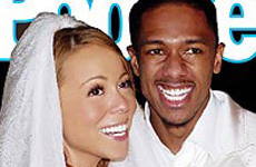 Primera foto exclusiva de la boda de Mariah Carey y Nick Cannon