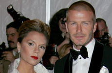 Victoria & David Beckham en el MET Costume Gala 2008
