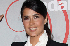 Salma Hayek homenajeada por su exito con Ugly Betty