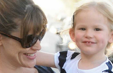 Jennifer Garner y Violet puro sonrisas