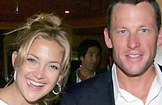 Kate Hudson y Lance Armstrong terminaron