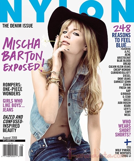 mischa barton nylon mag 01