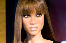 Tyra Banks en el Madamme Tussauds