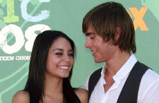 Vanessa Hudgens y Zac Efron en los Teen Choice 2008