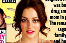 Leighton Meester: Mi madre siempre estuvo alli para apoyarme