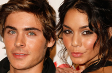 Vanessa Hudgens y Zac Efron en la fiesta de Teen Vogue