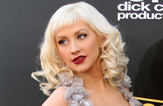 Christina Aguilera en los American Music Awards 2008