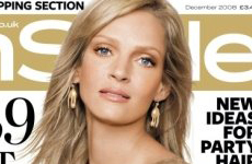 Holly Photoshop Batman! Uma Thurman en InStyle UK