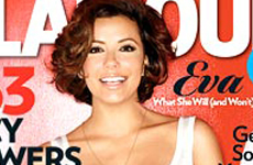 Eva Longoria en Glamour magazine