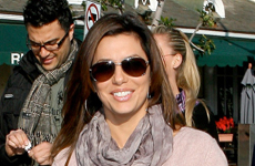 Eva Longoria paseando en Hollywood