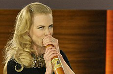 Nicole Kidman sera esteril por tocar instrumento aborigen