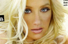 Christina Aguilera hermosa en Cosmopolitan Suecia