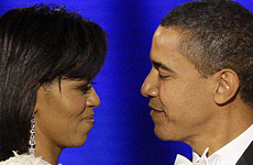 El Primer Baile de Obama y su Sra. Esposa
