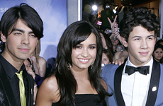Demi Lovato @ Jonas Brothers The 3D Concert Experience Premier