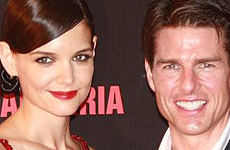 Katie Holmes y Tom Cruise Premier Valkyrie en Brasil