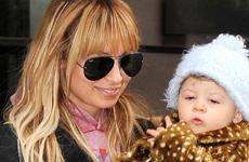 Aww… Nicole Richie y baby Harlow Winter Kate shopping